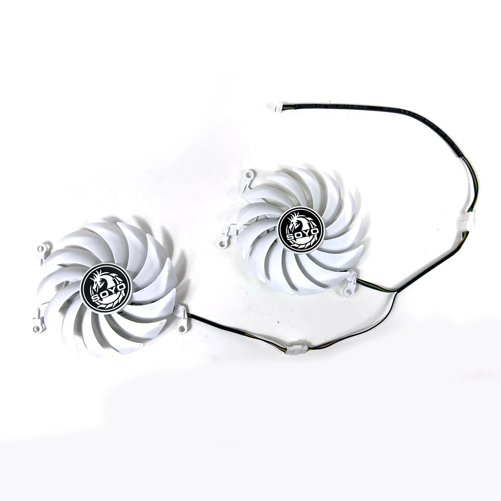Ventilador Amd Rx5700 Gpu Ventilador Faça Você Mesmo para Soyo rx 5700 Ventiladores de Placa de Vídeo 85 mm 4pin Peças Novo - Imagem 3