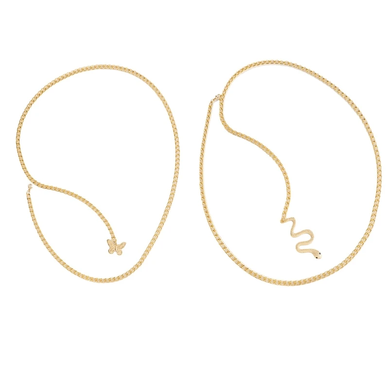 

Waist Chain Adjustable Single Layer Body Chain Beach Jewelry for Women Gifts