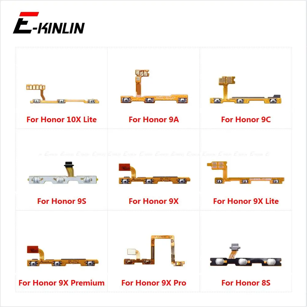 Nappe Power On/Off et Volume Premium Honor X6b