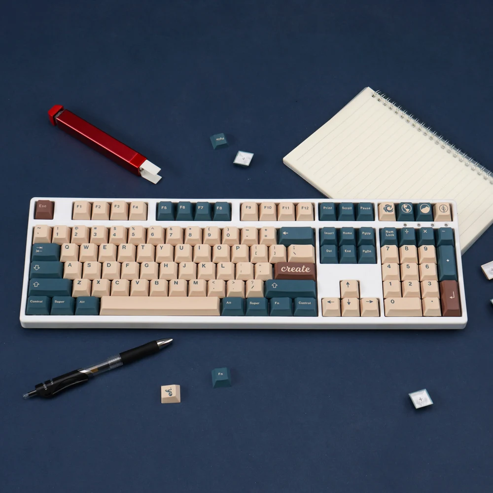 eva striker bingsu pbt keycap cherry perfil