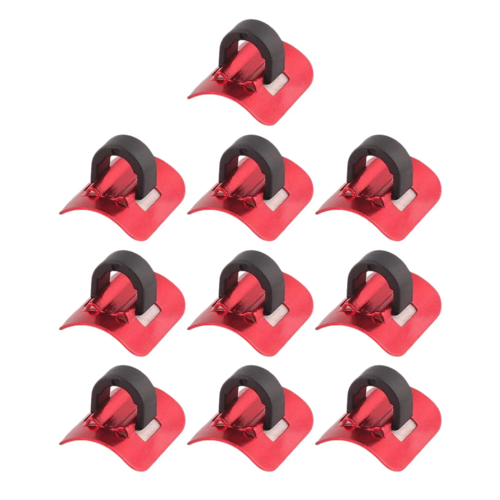 10 clips para cables de bicicleta, guías de manguera de freno de horquilla de bicicleta, en forma de C, hebilla de carcasa de freno de bicicleta para bicicletas plegables de montaña