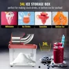 110V Commercial Ice Crusher 440LBS/H 6