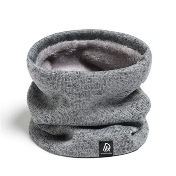 Unisex Plush Winter Ring Scarf 1