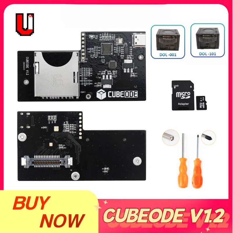 닌텐도 게임큐브 NGC Dol-101&Dol-001용 CUBEODE V1.2 광학 드라이브 에뮬레이터 - AliExpress 44