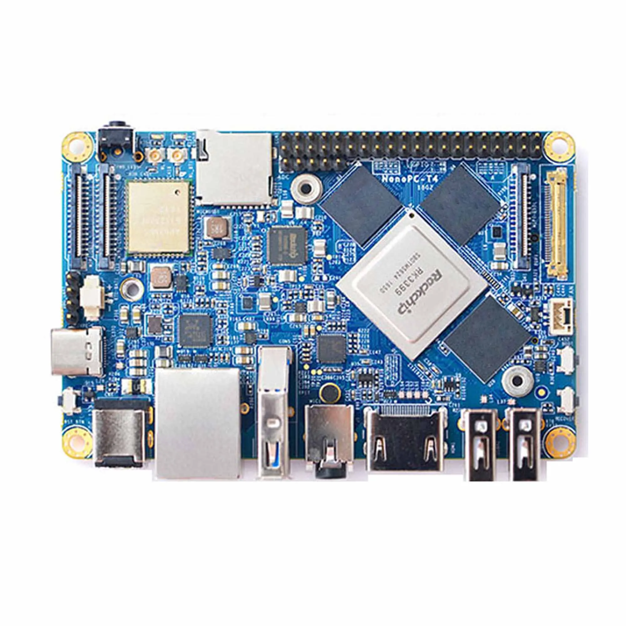 NanoPC T4  ҽ RK3399   DDR3 4GB Gbps ̴ , ȵ̵ 7 8 10 , AI   