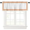 ZEDLIYU Valances for Windows Kitchen Living Room Small Window Valance Greek Vintage Pattern 1 Panel 1