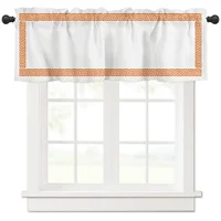 ZEDLIYU Valances for Windows Kitchen Living Room Small Window Valance Greek Vintage Pattern 1 Panel 1