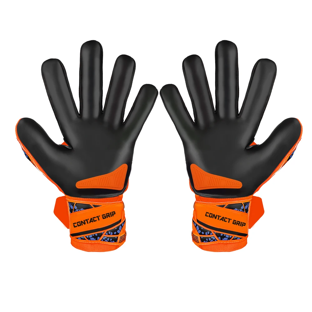 Torwarthandschuhe für Kinder und Erwachsene, rutschfest, Latex, Fußball, hochwertiger Fußball, starker Griff, Match-Training, Handschlaufe, Torwarthandschuh – Detail 11