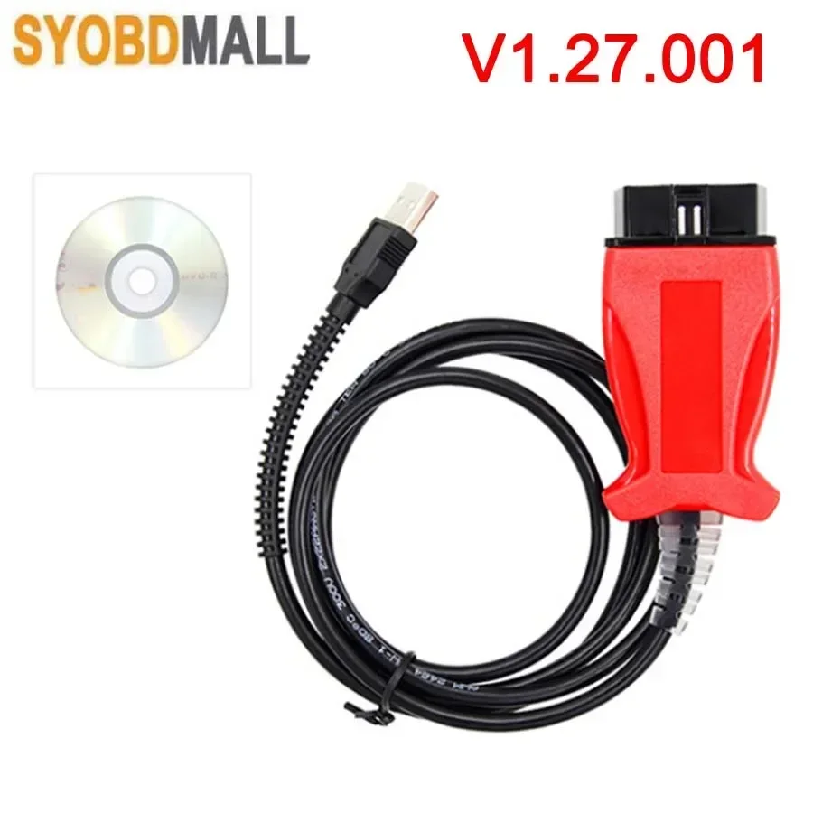 Профессиональный программатор UCDS PRO + V1.27.001 OBD2 16-контактный кабель для Ford, полнофункциональный с 35 токентами, полный лицензионный диагностический инструмент