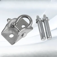 Rotating Stainless Steel Roof Swing Hook Fixed Buckle Hammock Yoga Sandbag Thickened Sturdy Durable Strong Load-bearing Capacity 1