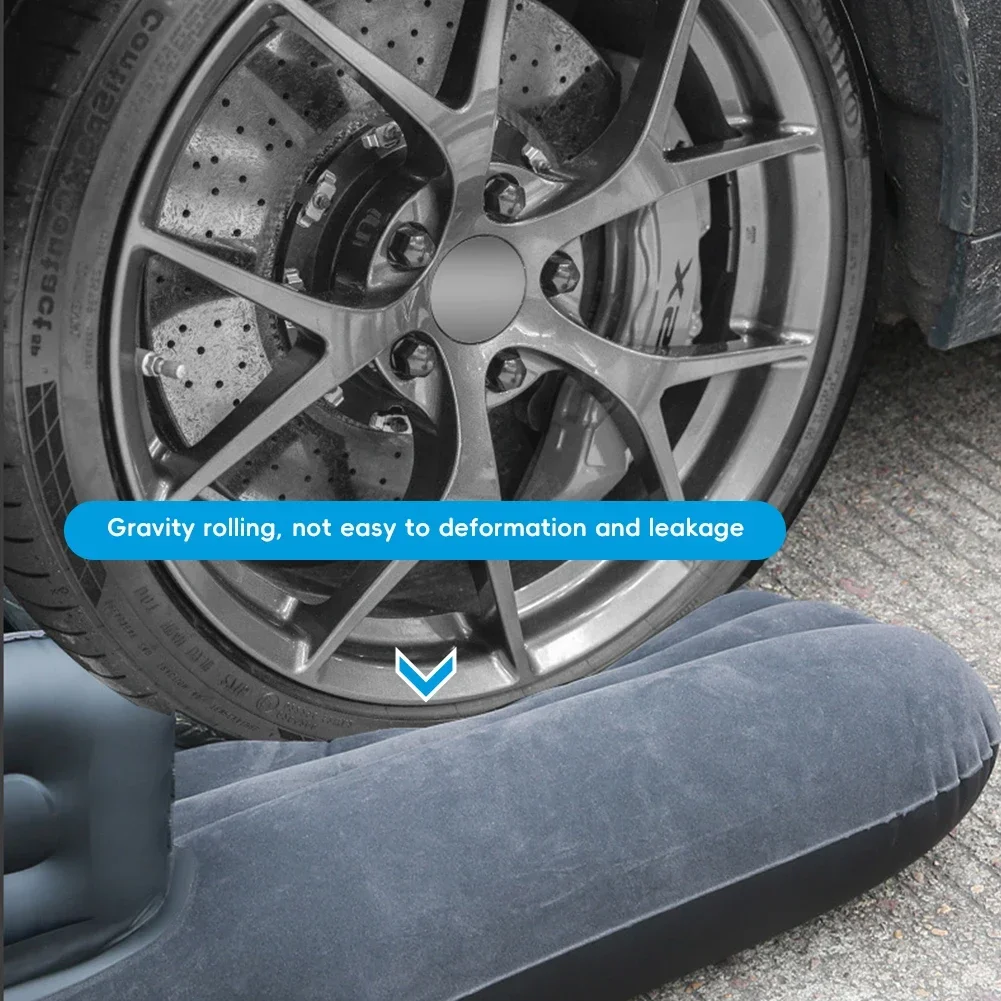 KJOY Aufblasbares Auto-Luftmatratzenbett, universelles Rücksitz-Sofakissen, multifunktionales Outdoor-Camping-Mattenkissen für Reisen – Detail 11