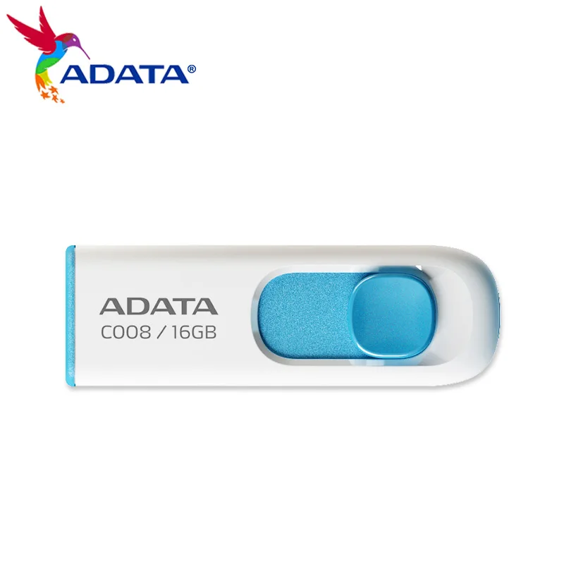 Original ADATA USB 2.0 C008 16GB 32GB 64GB USB Flash Drive High Speed usb flash drive Memory Stick Pendrive For Computer - 2