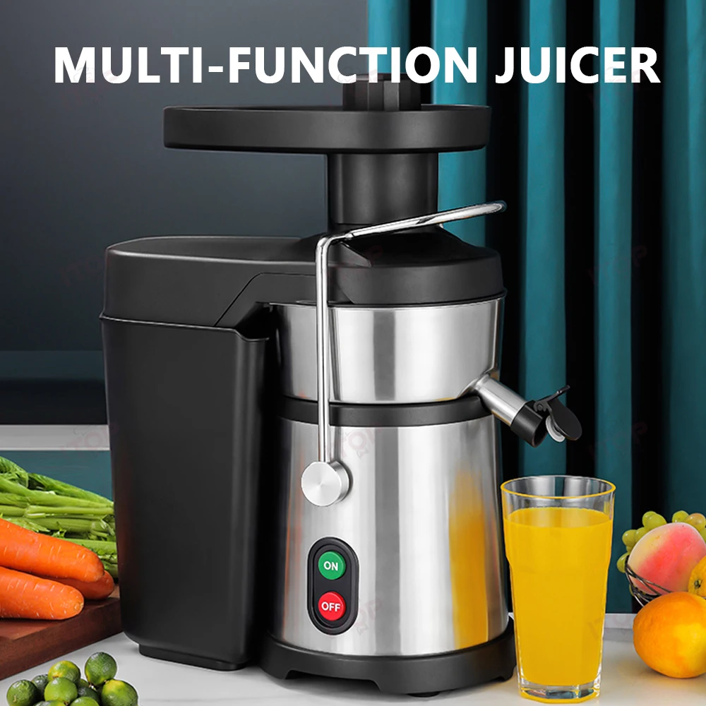 

ITOP Commercial Juice Extractor 700W, 8.5cm Feeding Port for Apples, Radishes, etc