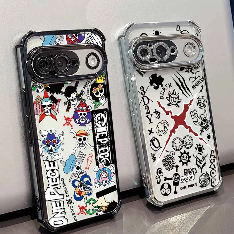 Plating Drop-proof Transparent Soft Phone Case Cover
