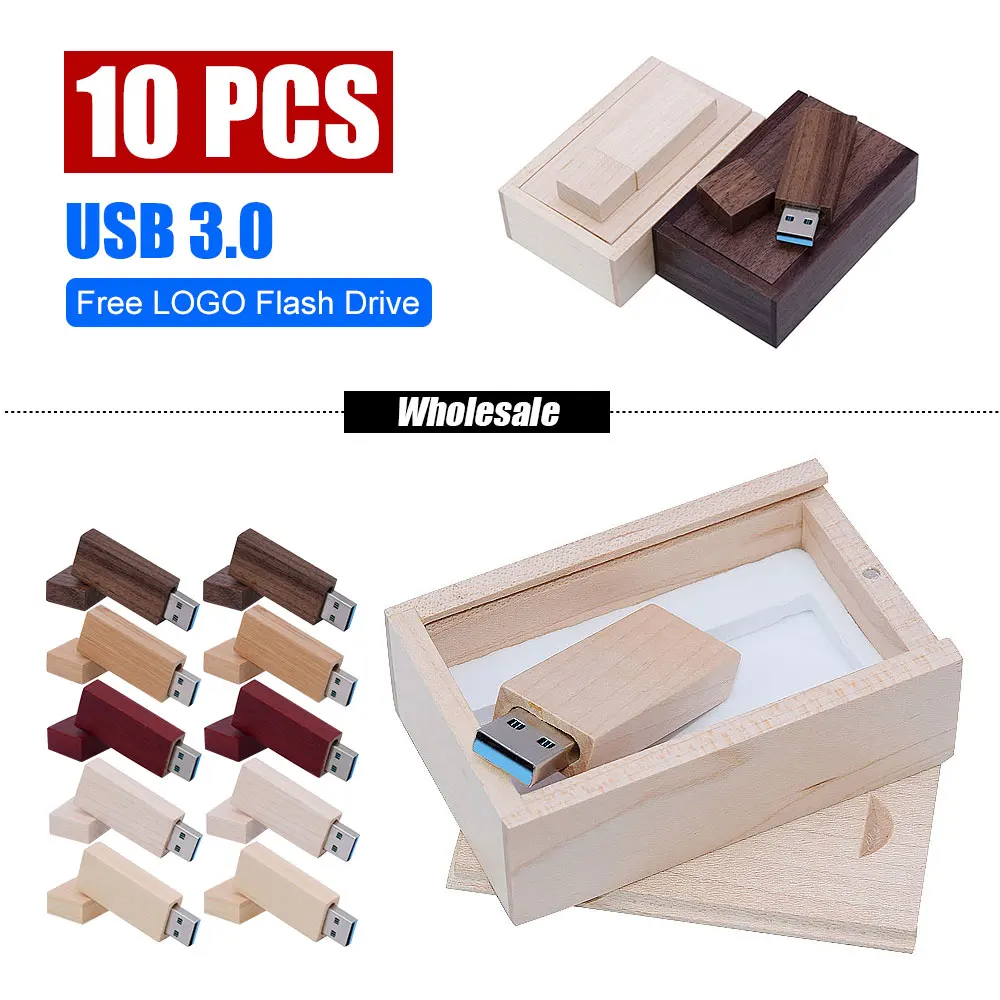 

10pcs Wedding Gift 3.0 High Speed 64GB USB Flash Drive Personalized 32GB Pendrive 16GB 3.0 Memory Stick 128GB U Disk Photography