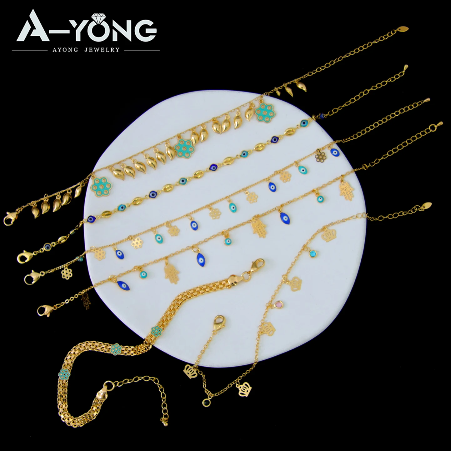 Dubai Muslim Gold Farbe Fußkettchen Ketten 21k Gold Überzogene Türkische Vintage Münzen Füße Knöchel Armband Arabisch Frauen Party schmuck – Detail 8