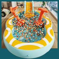 Children's Inflatable Swimming Pool Baby Home Shade Slide Outdoor Baby Folding Commercial Large Family Paddling Pool 2