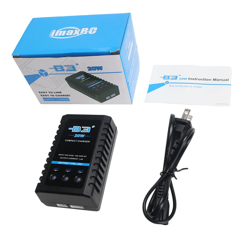 Chargeur Batterie Drone B3 10W/20W EU/US - Charge Rapide 850mA/1600mA