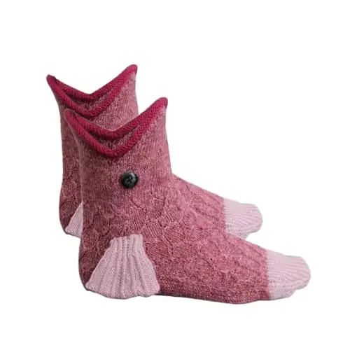 Chaussettes D'animaux Tricotées 3D, Chaussettes D'animaux De Dessin