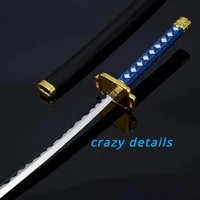 26cm Sephiroth Masamune Weapon Sword Fantasy Game Peripheral Metal Katana Samurai Sword Weapon Model Ornament Gifts Toy for Boys 2