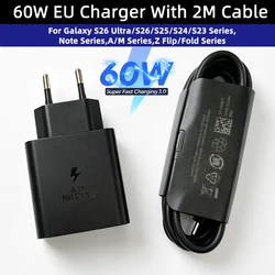 High - Power USB Type - C Car Charger with 60W Output & 45W PD Fast Charging - EU with 2m cable