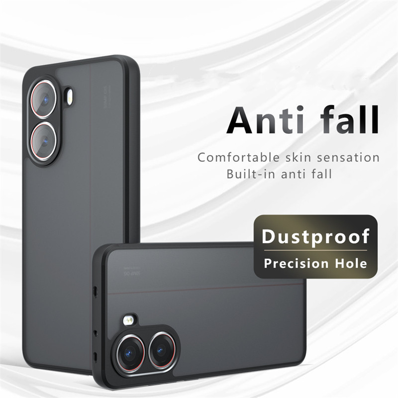 Translucent Phone Case For Xiaomi Poco X7 Pro Anti-knock Matte PC Back Cover For Poco X7 Pro Case For Poco X7 Pro Case 6.67 inch