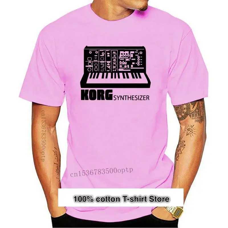 Camiseta De Sintetizador Vintage Menfunny Korg, Camisa Analógica De Sampler Raro Moog, Novedad De 2021, 2021Est