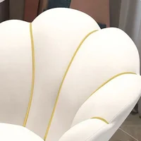 Fauteuil de Styliste Nordique avec Dossier, 1 Pièce, à la Mode, Salon, Essentiels Ménagers 5