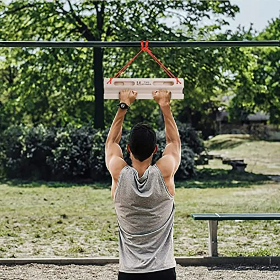 Portable Fingerboard as Rock Climbing Training Boards with Edges and Pockets, Portable Climbing Hangboard as Rock Climbing Finge