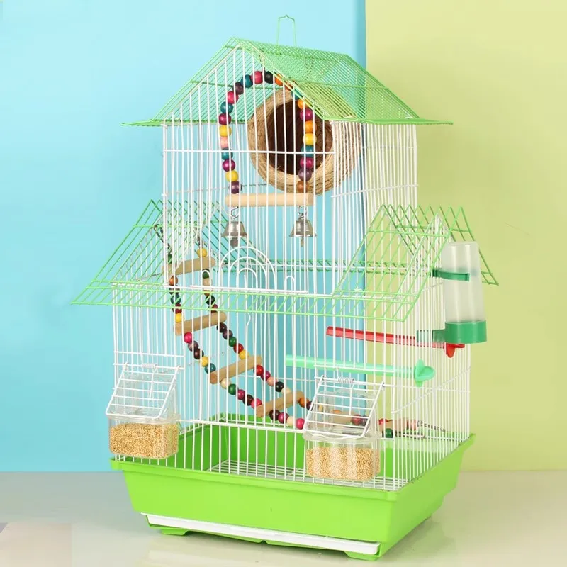 

Chinchilla Budgie Birds Cage Hummingbird Breeding Nesting Decors Birds Cage Feeder Outdoors Vogel Accessories Pet Decoration