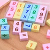 15pcs/lot Digital Eraser Little Rubber Writing Drawing Eraser Rubber Student stationery for Office School 1