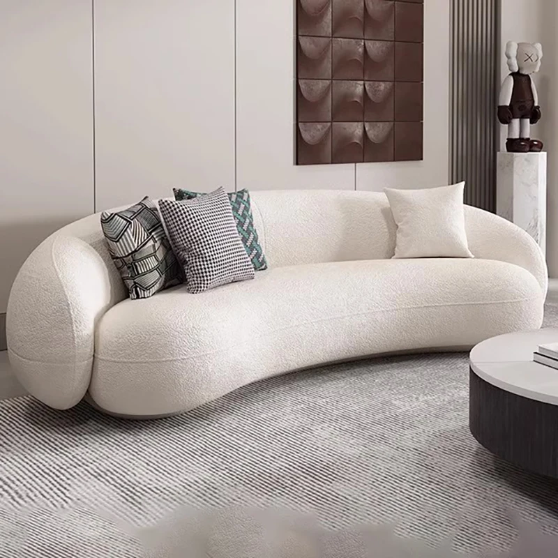

Solid Colors Living Room Sofas Luxury Design Europe Office Beds Living Room Sofa Couches Floor Curved Canape Salon Furniture