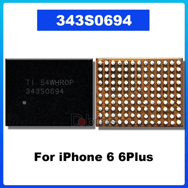 

10Pcs/Lot 343S0694 U2402 For iPhone 6G 6 Plus Screen Controller IC Reball BGA Black Meson Touch IC Chip Replacement Part Chipset