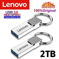 Lenovo 2TB 1TB USB Flash Drive Metal USB 3.0 Pen Drive Key 512GB Type-C High Speed Pendrive 256GB Mini Flash Drive USB For Phone