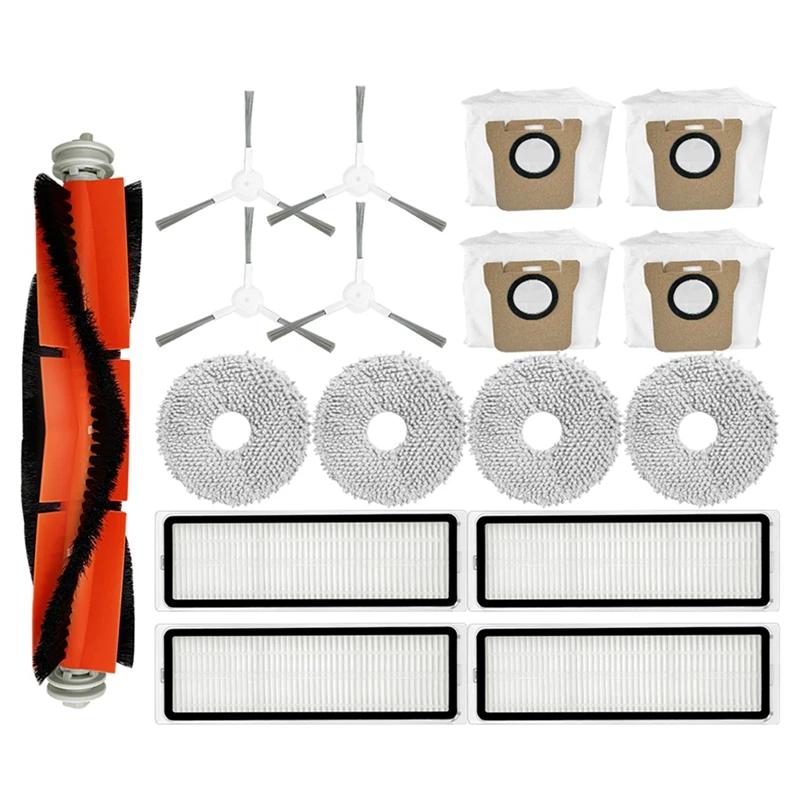

For Xiaomi C102CN Robot Vacuum Cleaner Main Brush Side Brush Hepa Filter Mop Pad Dust Bag Parts