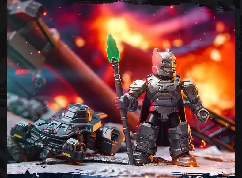 Batman figure in stealthy stance
