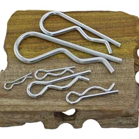 1/40 ชิ้น 304 สแตนเลส/ชุบสังกะสี Pin B - type Pin R - type Pin Cotter Pin Wave วงแหวนการ์ด Pin Hairpin Pin bolt ฤดูใบไม้ผลิเหล็ก 5