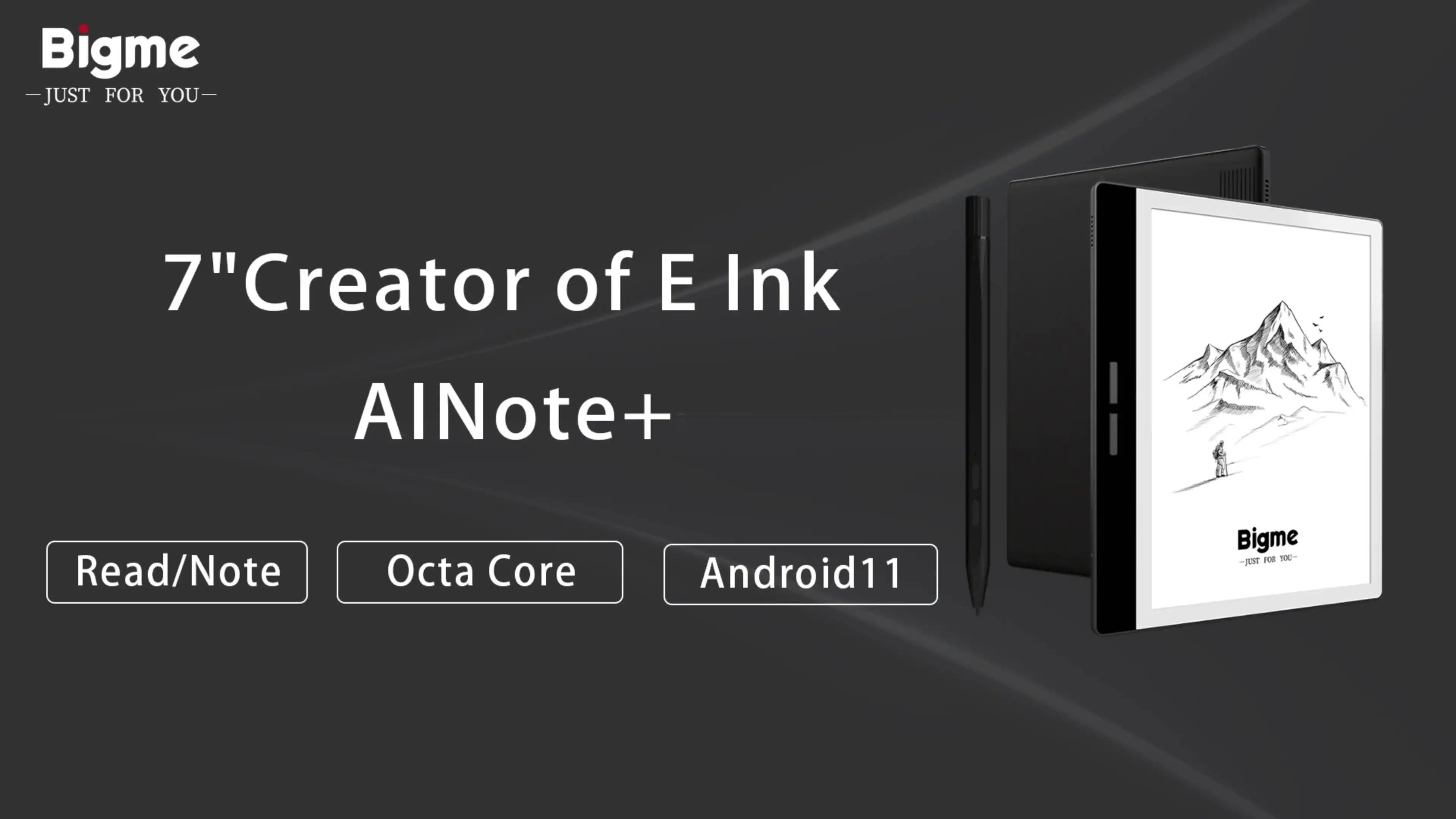 bigme B751 E-ink モノクロ android内蔵 Bigme B751 7 インチインクスクリーン電子ブックリーダー手書き