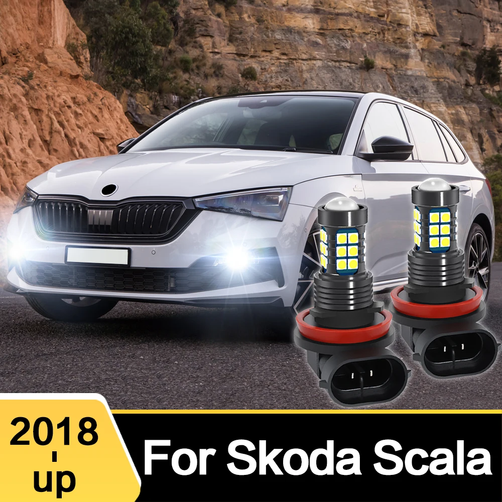 

Фонарь передней противотуманной фары для Skoda Scala 2018 2019 2020 2021 2022 аксессуары