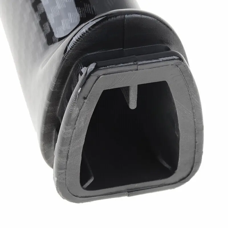 The New Black Carbon Fiber Handbrake Handle Cover Suitable For BMW E46 F30 F32 F33 F34 E90 E92 F80 2012-