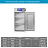 XYozone 200L High Temperature Ozone Disinfection Cabinet Lab Equipment Stainless Steel Tableware Disinfection Cabinet Sterilizer 6
