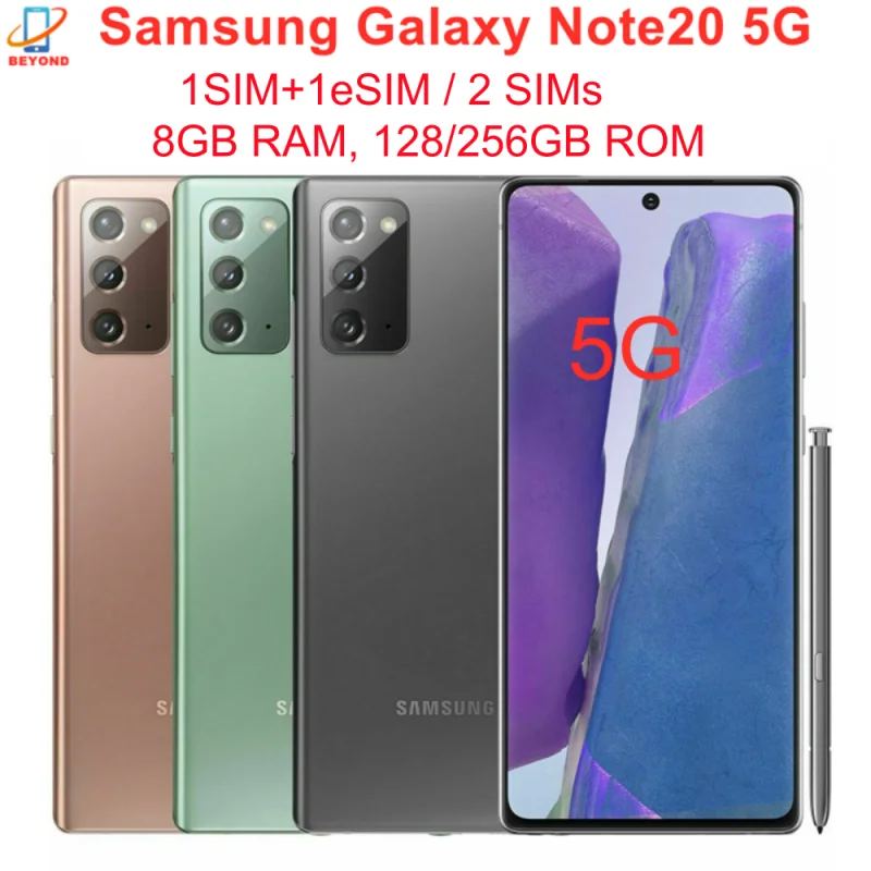 Samsung Galaxy Note20 Note 20 5g N981u1 6.7