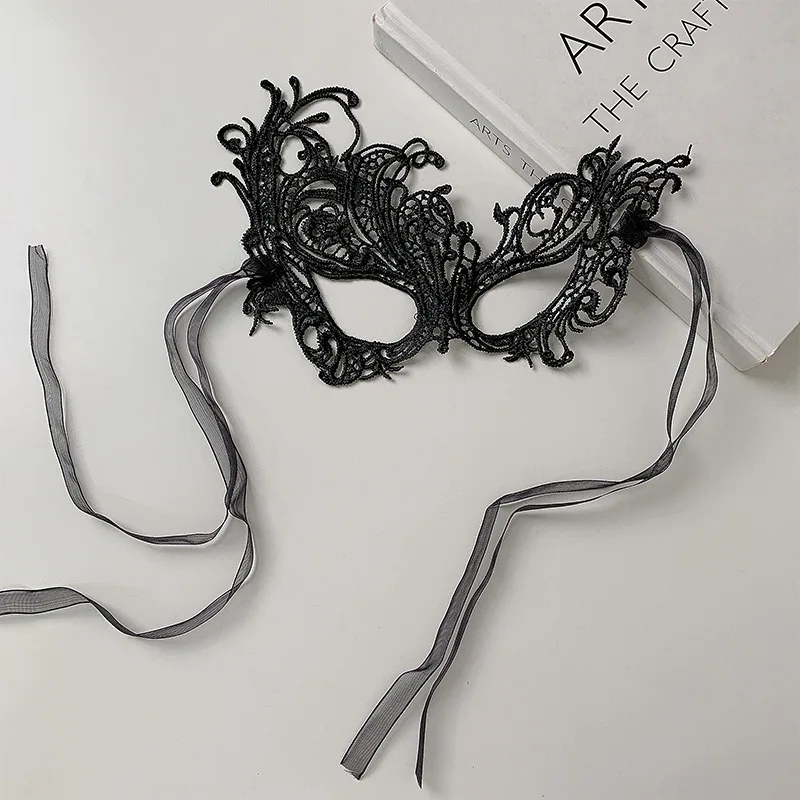 Lace Festival Mask Retro Lace Eye Mask Masquerade Party Mask Comfortable For Carnivals Dance Parties Masquerade Balls
