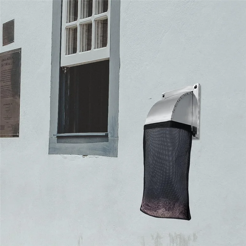 6Pack Dryer Vent Lint Bags Lint Traps Dust Bag For Outdoor Dryer Vents Capturing And Dust Easy To Use