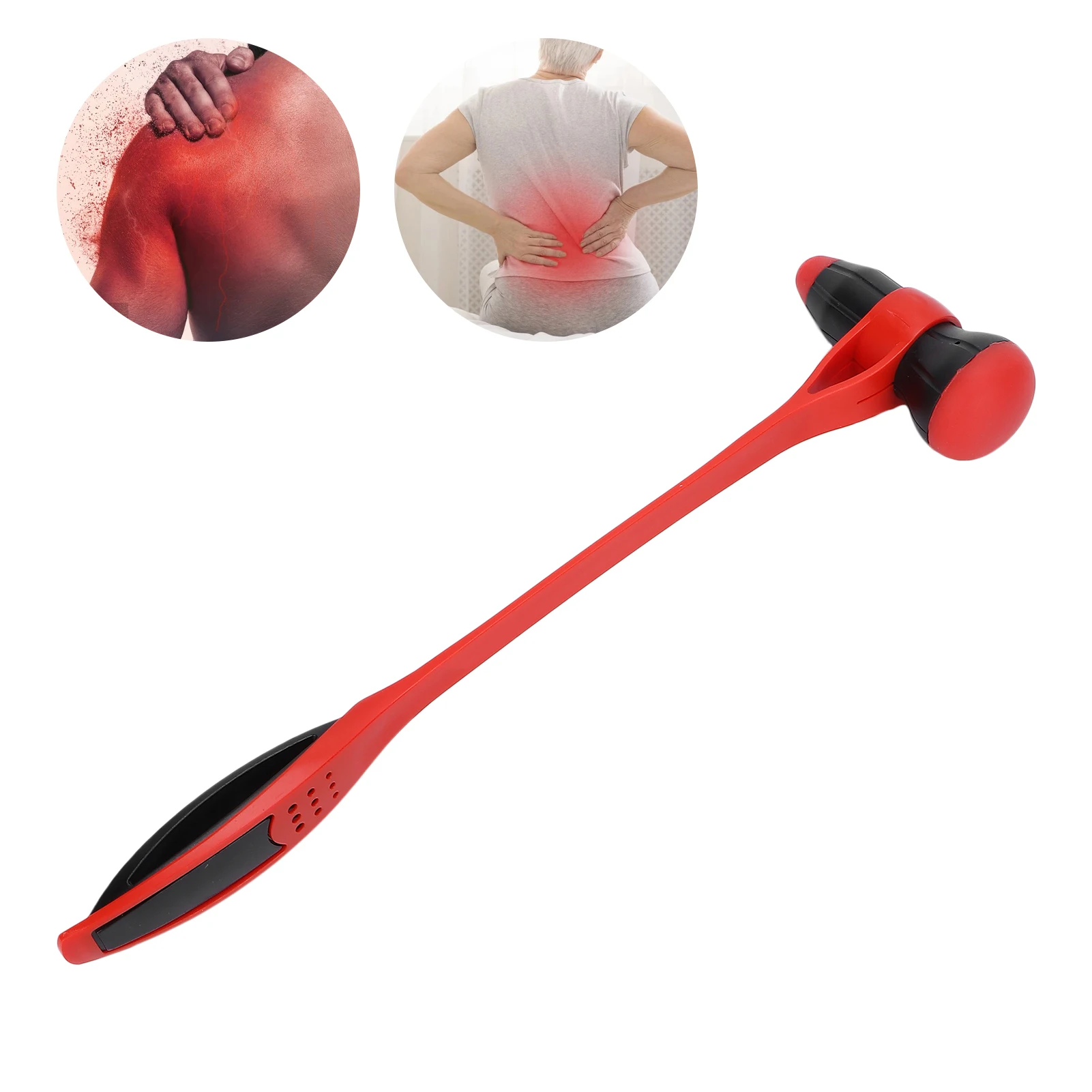Hammer Stick Multi‑functional Silicone Hammer Stick Elastic Full Body Massage Stick Body Stress Relieve Hammer Massage Hammer