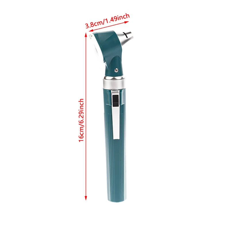 Kit Diagnostico Professionale Otoscopio, Endoscopio LED Portatile per Cura dell'Orecchio, Otoscopio con 8 Punte per Uso Domestico e Medico - immagine 6