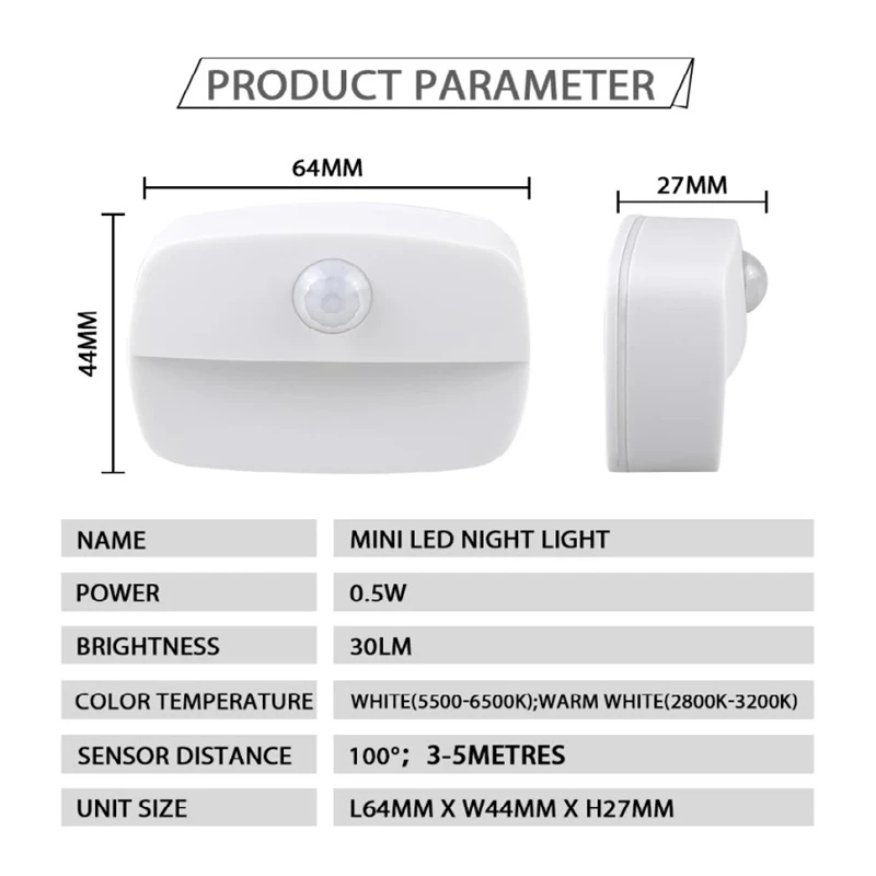 Рисунок 6 - светодиодные ночные светильники