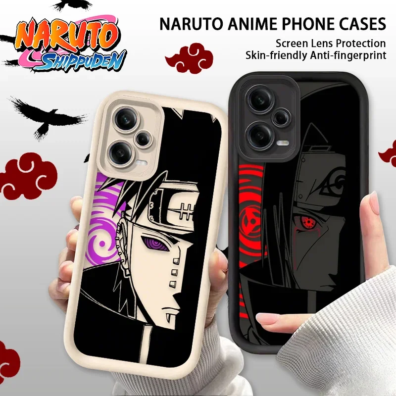 Naruto Itachi and Pain Soft Phone Case - Anime-Inspired Design