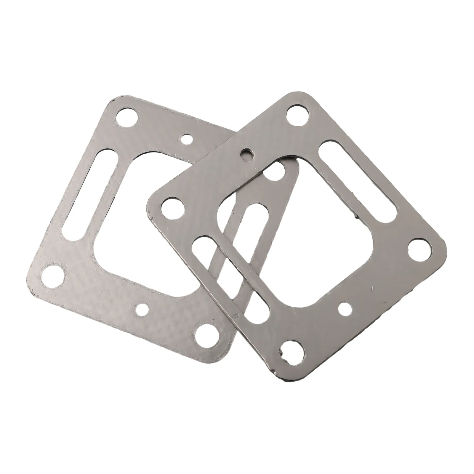 Exhaust Gasket Kit Manifold 1Set For Mercruiser 5.0 Mpi 5.7 350 Mag Riser Block V8 Elbow Block To Manifold Gaskets Replacement