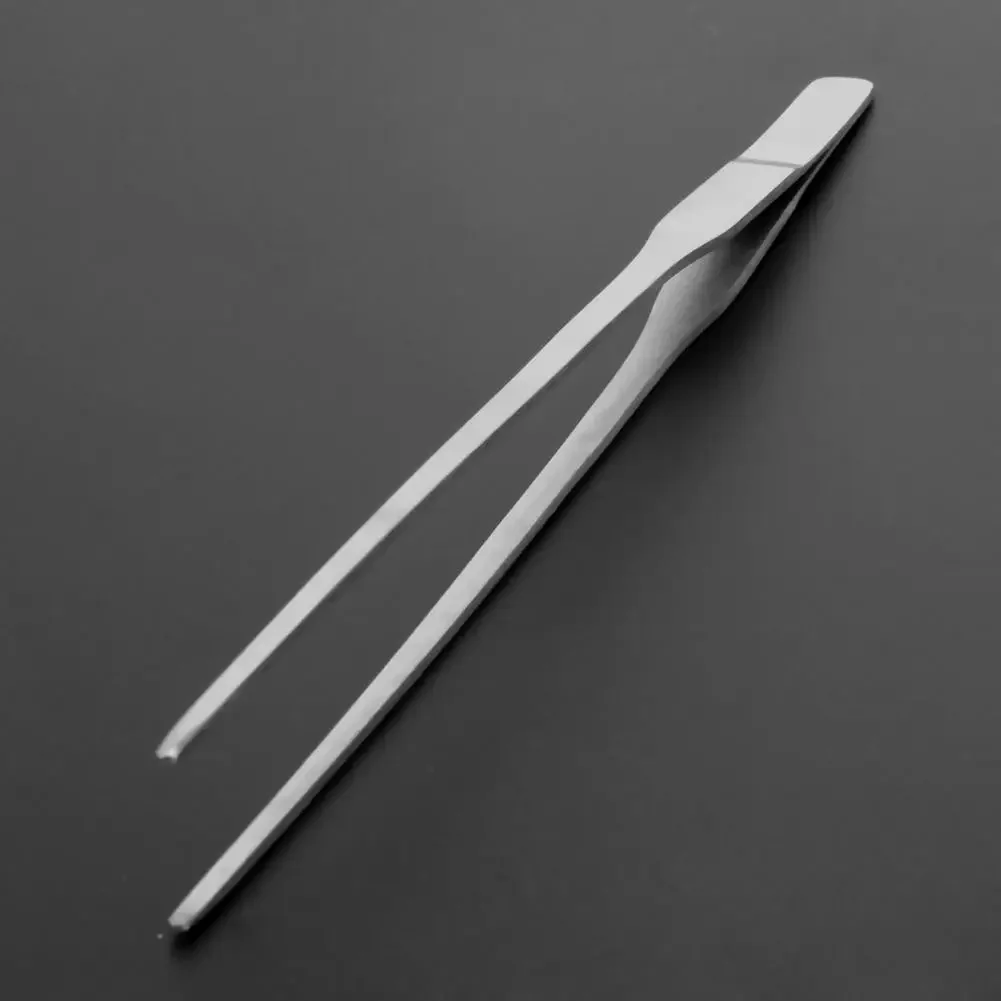 Aquarium Tweezers Stainless Steel Aquarium Tweezers Pliers Fish Tank Plant Aquascape Tools Straight Curved Forceps Clip Aquatic Feeding Tongs 27cm